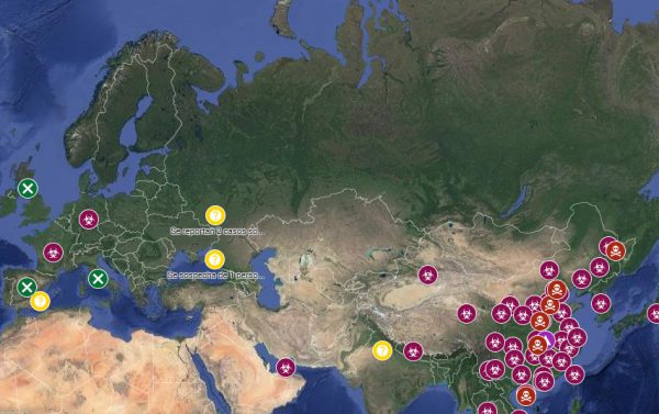 Mapa coronavirus